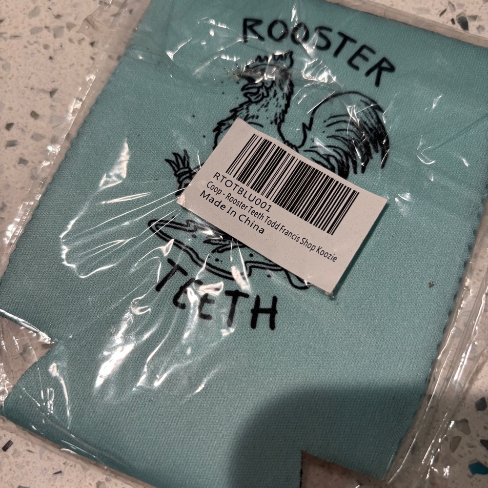 NEW Rooster Teeth The Coop Todd Francis Design Can Sleeve Koozie - Picture 2 of 2